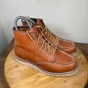 Red Wing Heritage 6-Inch Moc Toe Boots 3375 Oro Legacy Leather Womens 7 B